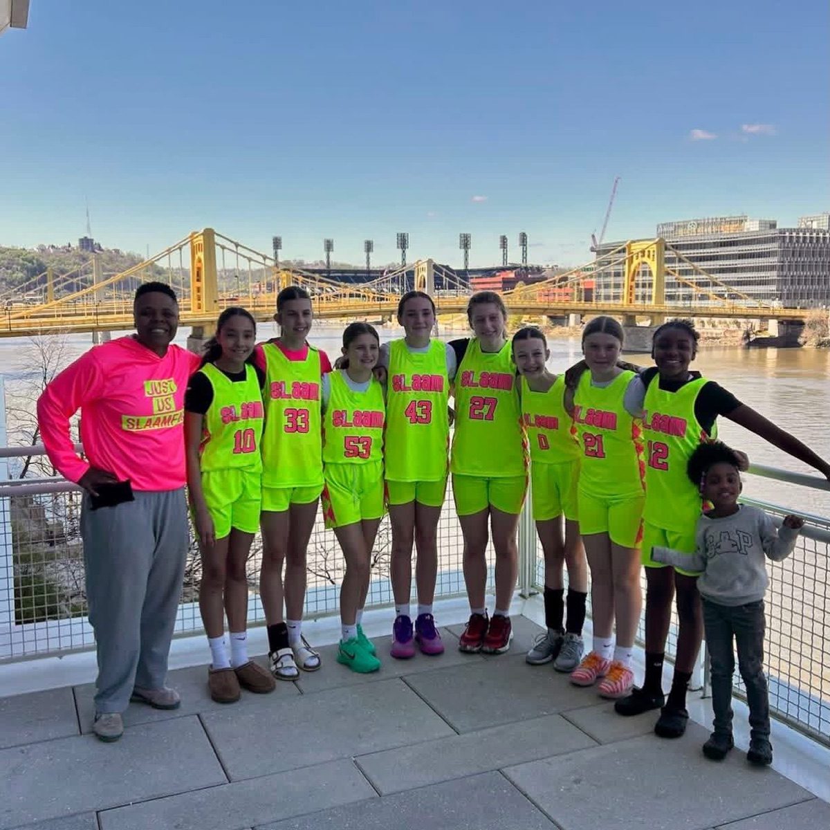 SLAAM Johnson 12U team photo